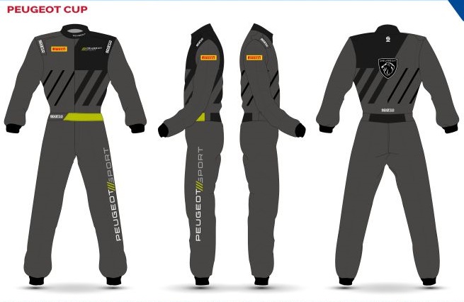 Sparco Trofeo Peugeot Italia 2022/2023 suit